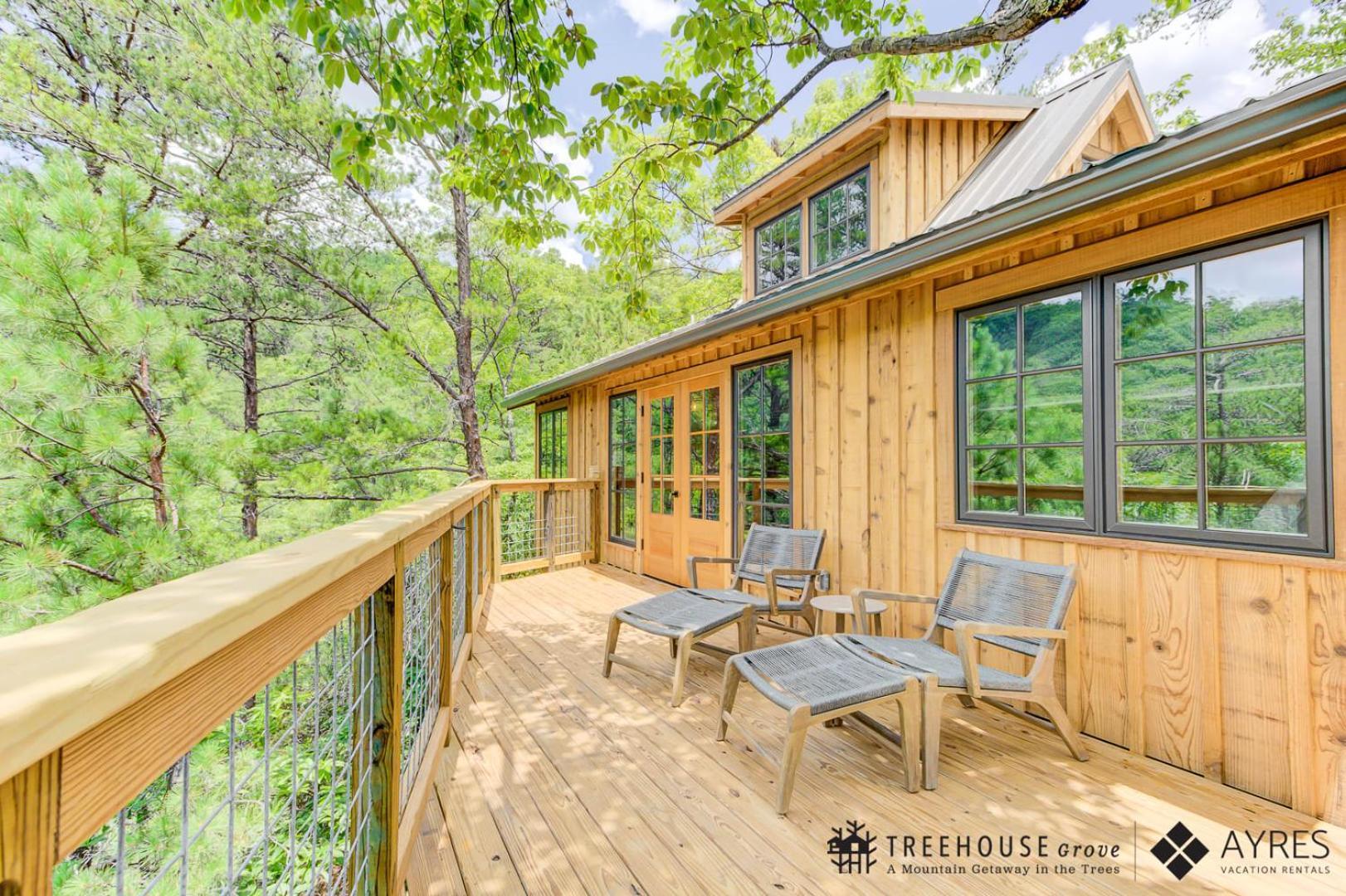 The Moosewood In Treehouse Grove At Norton Creek Villa Gatlinburg Luaran gambar